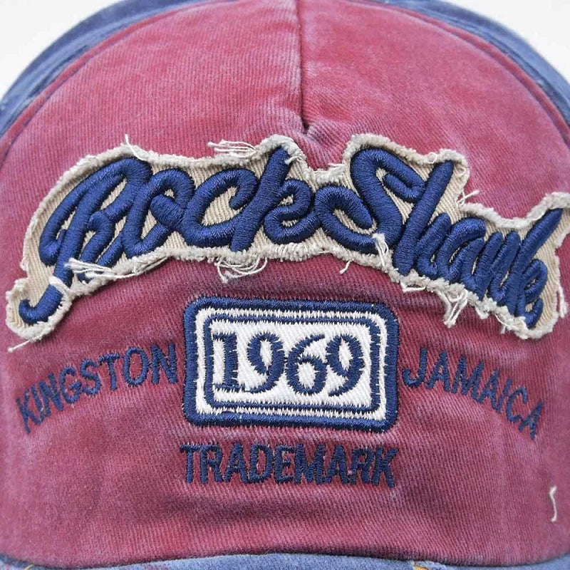 BLACK REBEL KINGSTON 1969 JAMAICA Men's Baseball Cap