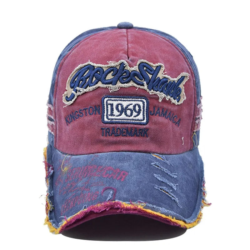 BLACK REBEL KINGSTON 1969 JAMAICA Men's Baseball Cap