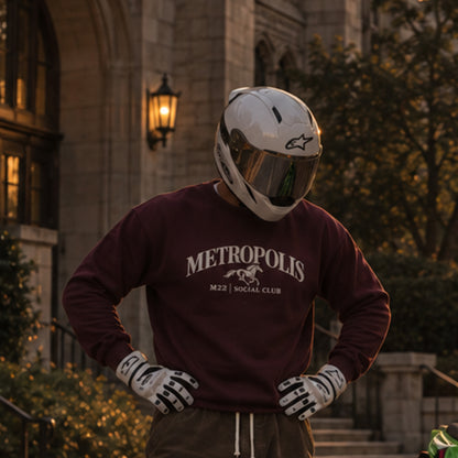 Metropolis Social Club Heavyweight Crewneck