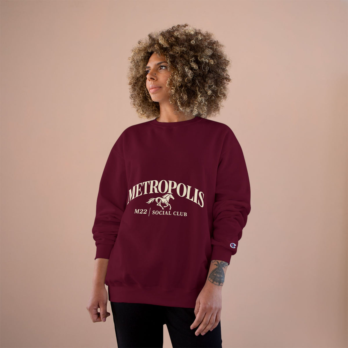 Metropolis Social Club Heavyweight Crewneck